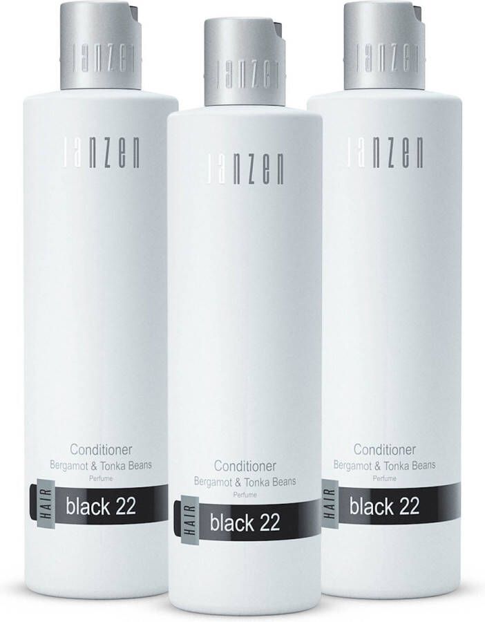 Janzen Conditioner Black 22 3-pack