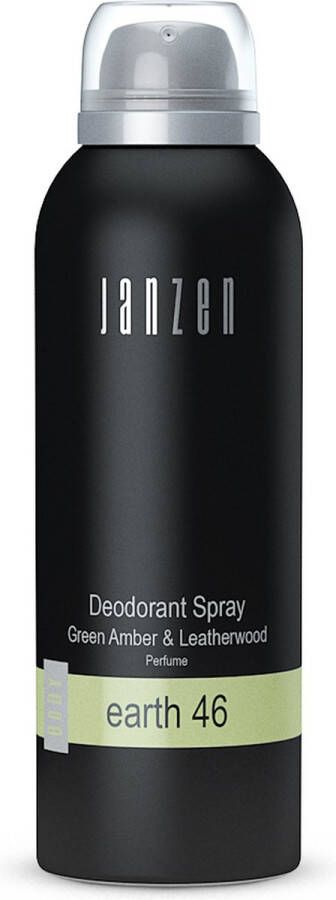 Janzen Deodorant Spray Earth 46 Anti-Transpirant Spray Kruidig en Rijk Verzorgend 150 ml