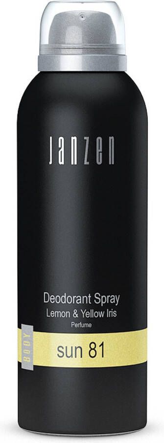 Janzen Deodorant Spray Sun 81 Anti-Transpirant Spray Zomers en Zwoel Verzorgend 150 ml