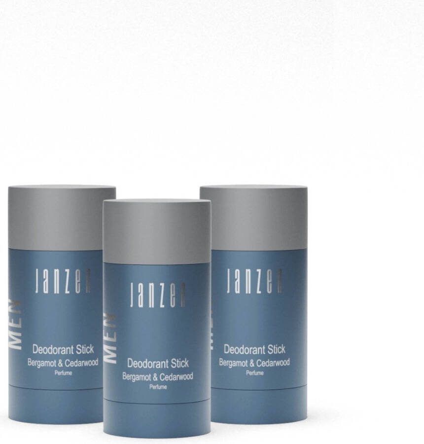 Janzen Deodorant Stick for Men 3-pack