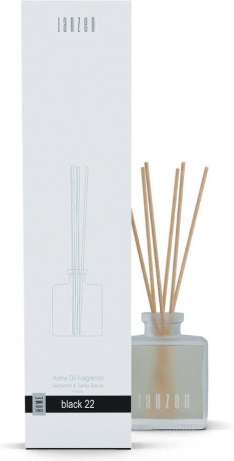 Janzen Geurstokjes Black 22 Home Fragrance Sticks Black 22 Fris en Kruidig 200 ml