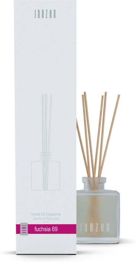 Janzen Geurstokjes Fuchsia 69 Home Fragrance Sticks Fuchsia 69 Bloemig en Krachtig 200 ml