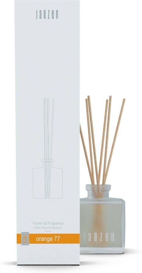 Janzen Geurstokjes Orange 77 Home Fragrance Sticks Orange 77 Zacht en Bloemig 200 ml