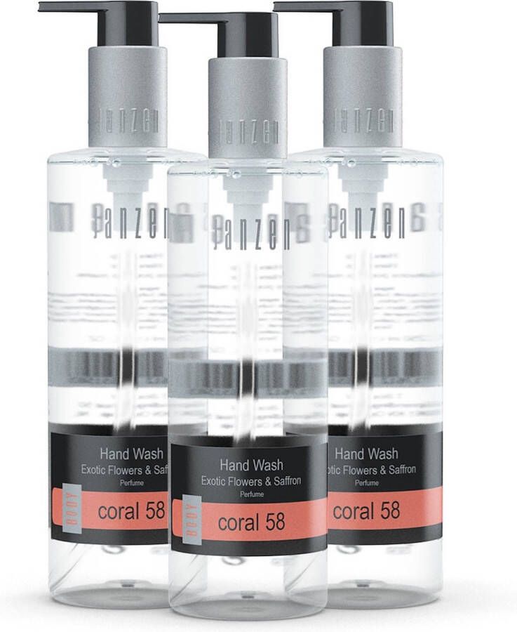 Janzen Hand Wash Coral 58 3-pack