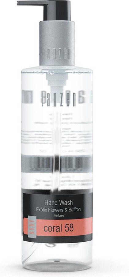 Janzen Hand Wash Coral 58 Handzeep Krachtig en Kruidig Verzorgend Hydratatie 250 ml