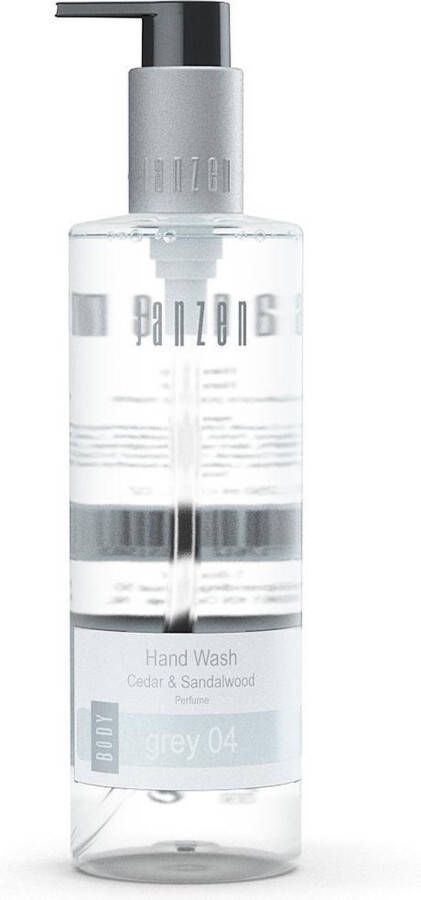 Janzen Hand Wash Grey 04 Handzeep Fris en Zuiver Verzorgend Hydratatie 250 ml