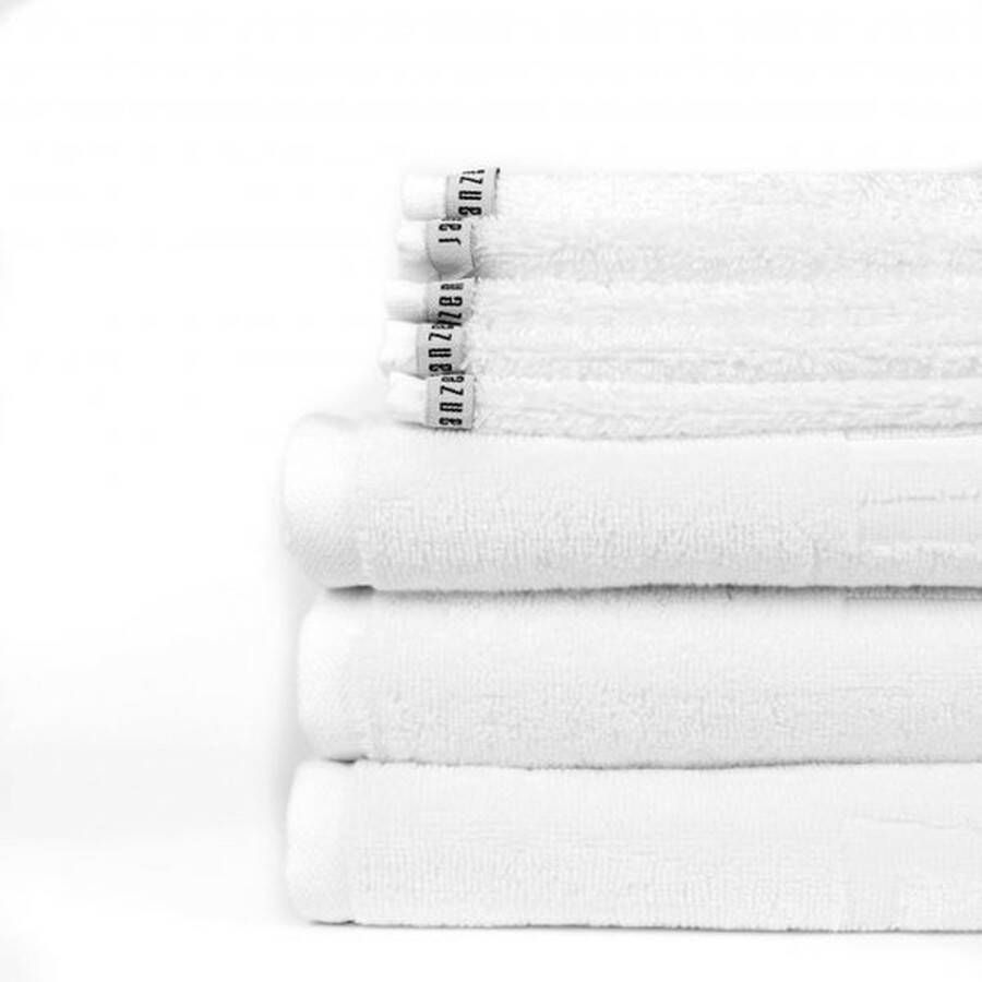 Janzen Handdoek wit Set van 2