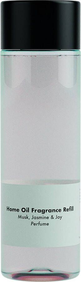 Janzen Home Fragrance Navulling Geurstokjes Refill &C Musk Jasmine & Joy Zoet en Verfrissend 200 ml