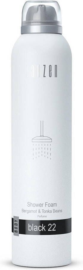 Janzen Shower Foam Black 22 Doucheschuim Fris en Kruidig 200 ml