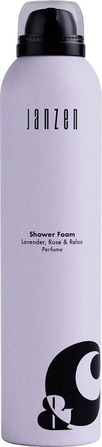 Janzen Shower Foam &C Lavender Rose & Relax Doucheschuim Zacht en Ontspannend 200 ml