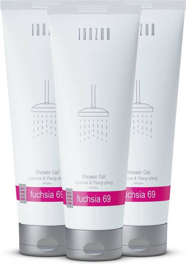 Janzen Shower Gel Fuchsia 69 3-pack