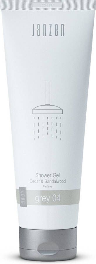 Janzen Shower Gel Grey 04 Douchegel Fris en Zacht 250 ml