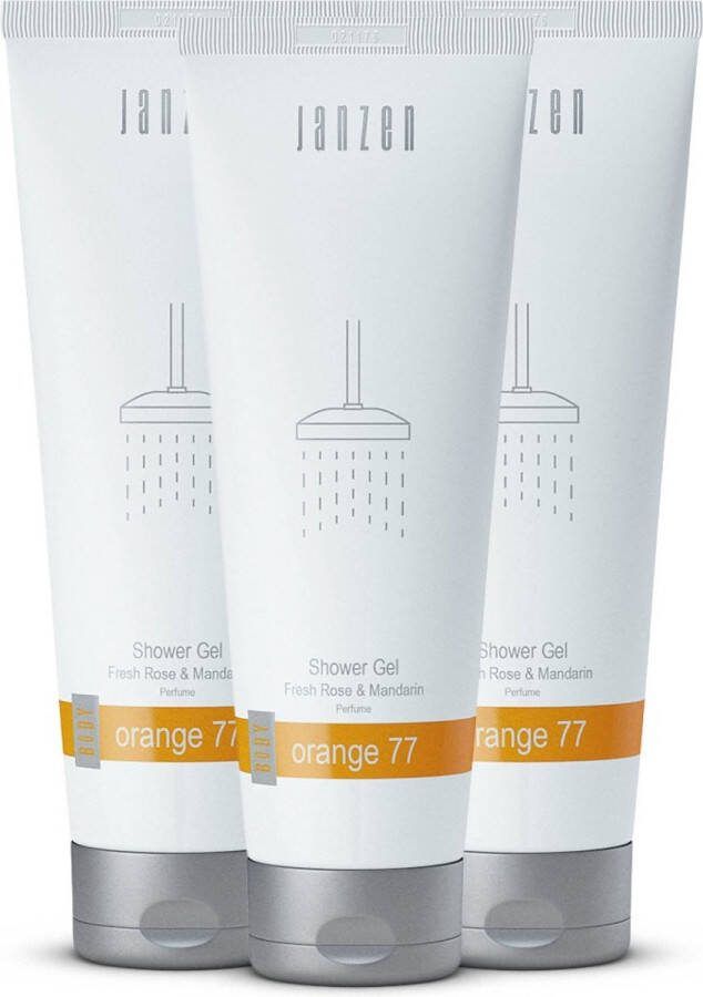 Janzen Shower Gel Orange 77 3-pack