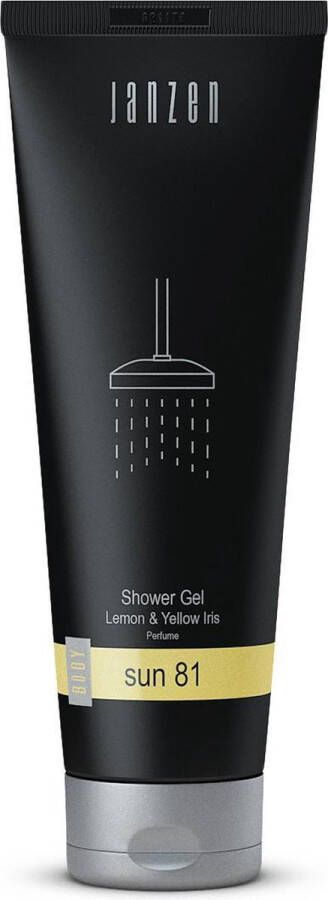 Janzen Shower Gel Sun 81 Douchegel Zomers en Zwoel 250 ml