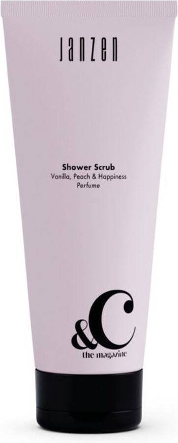 Janzen Shower Scrub &C Vanilla Peach & Happiness