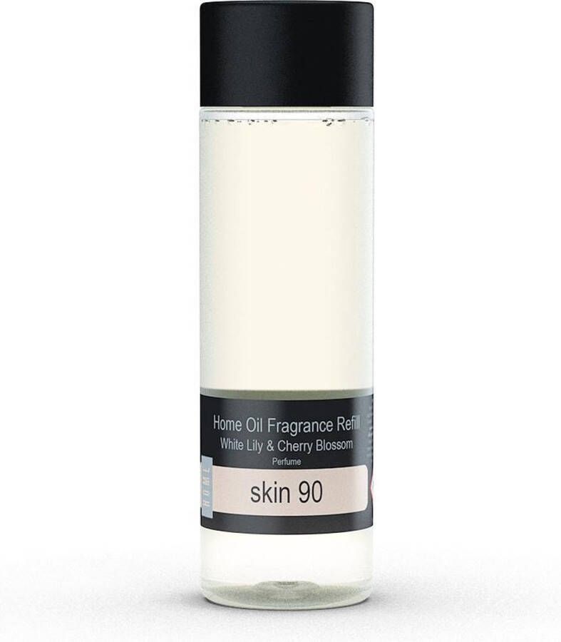 Janzen Home Fragrance Geurstokjes Navulling Refill Skin 90 Fris en Krachtig 200 ml