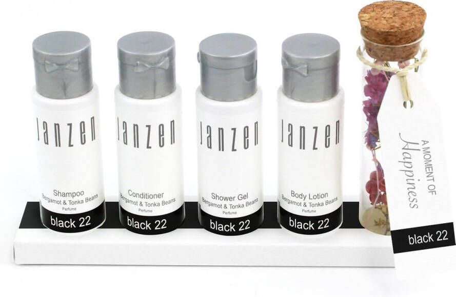 Janzen THNX Verwenpakket Shower gel Body Lotion Shampoo Conditioner