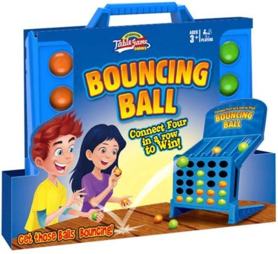 Jara Speelgoed voor Kinderen Gooi spel 4 op 1 rij Bouncing game Bounce game Drinkspel