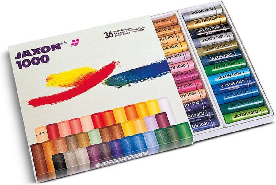 Jaxon Oil Pastel Set 36 Pastels Olie Pastel Krijt 36 stuks