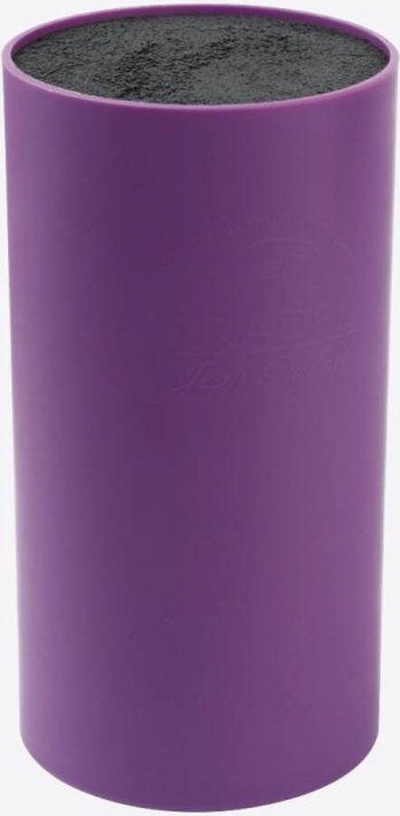 Jean Dubost ronde messenblok soft touch aubergine