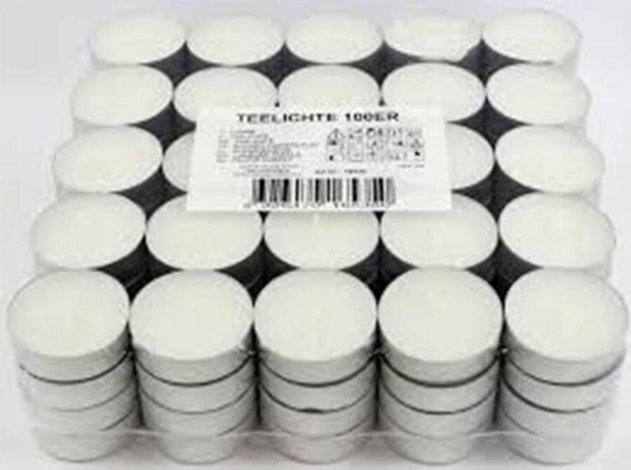Jean Products Theelichtjes 100 stuks