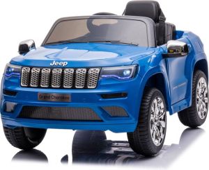 Jeep Grand Cherokee Blauw 12V Kinderauto