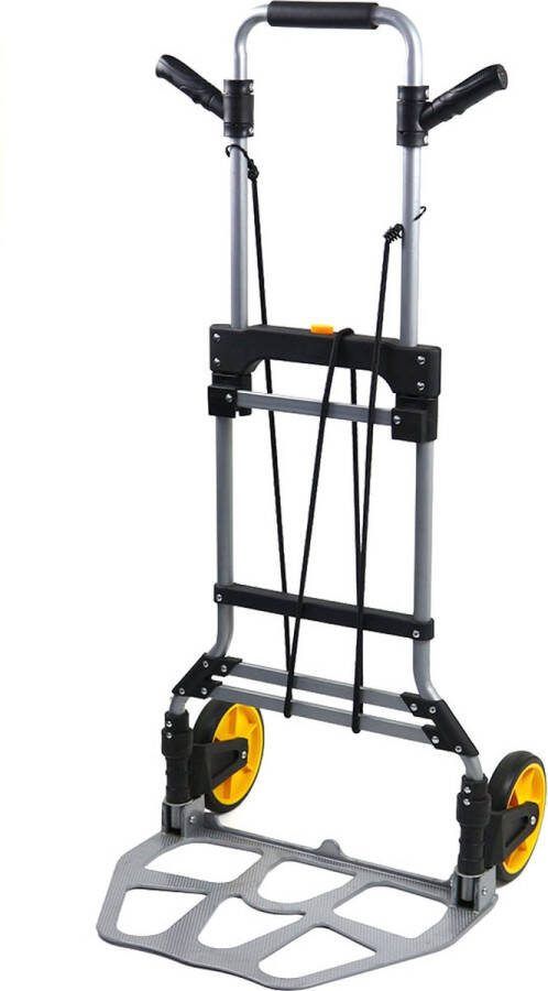 JekaShop Opvouwbare steekwagen lvm. 150 kg Grijs x