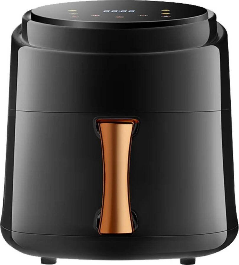 Jemaison Airfryer 8 liter Touchscreen Heteluchtfriteuse Bakken zonder olie Airfryers Airfryer xxl Zwart 33x33x31 cm