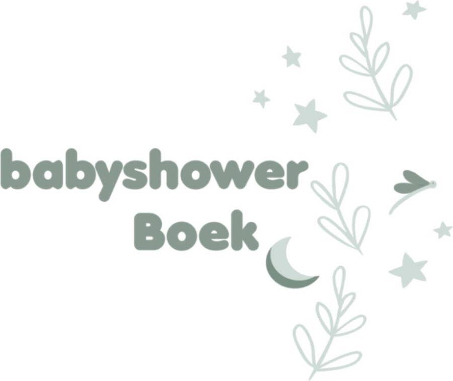 JeP kids Jep-Kids Babyshower boek Babyboekjes Wit Groen