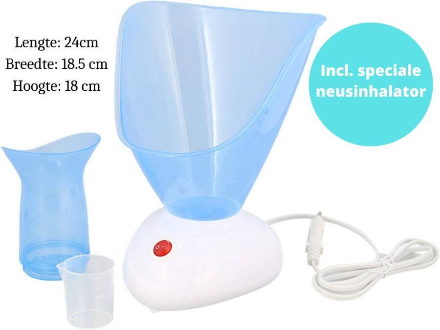 Jespro Gezichtsstomer Facial spa Stomer Steam inhaler Facial steamer Face steamer