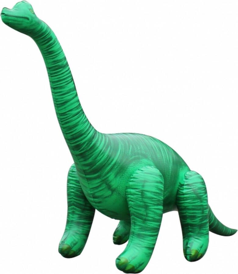 Jet creations Opblaas Brachiosaurus dino groen 122 cm Opblaasfiguren