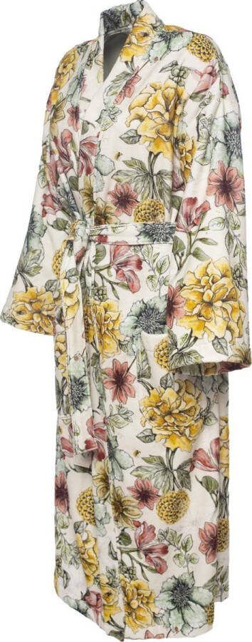 Jet Originals Badjas Dames 100% Katoen Velours Yellow Touch XL