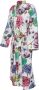 Jet Originals Badjas Dames 100% Katoen Velours Flowers & Fruit XL - Thumbnail 1