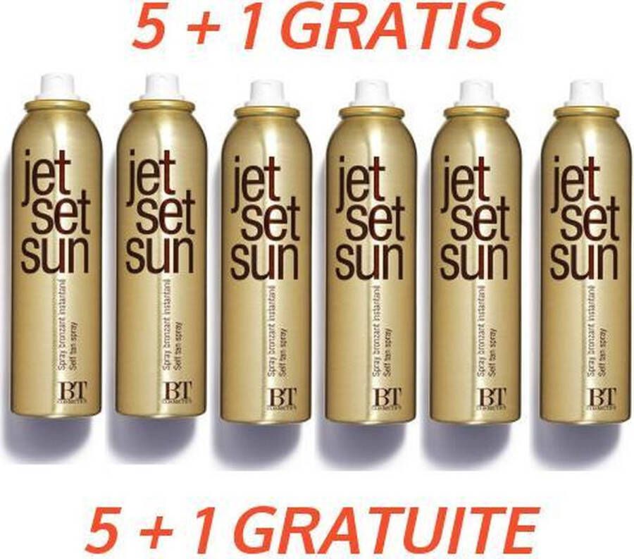 Jet Set Sun 5 + 1 Gratis Instant Bronzer Self Tanning Mist Zelfbruiner