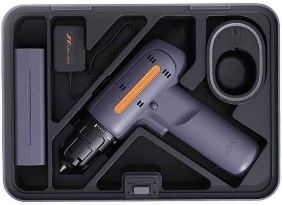 Jimi home Accuboormachine 2000mAh Oplaadbare Batterij Draadloze Accu Schroevendraaier