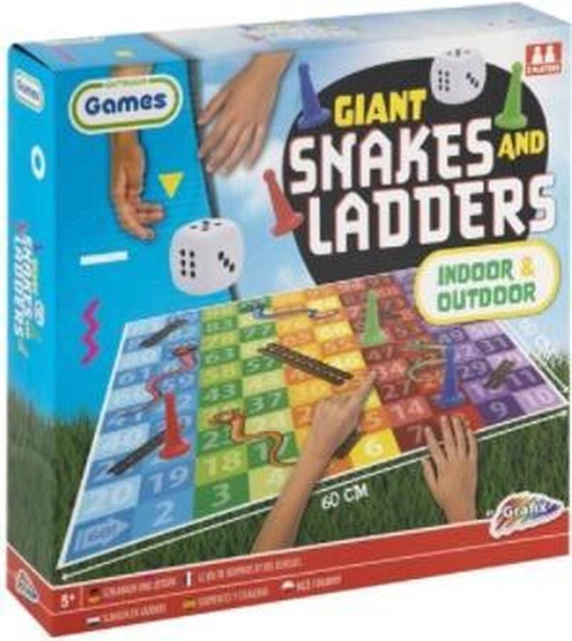No brand Creative Craft Group Craft Group Reuze Snakes & Ladders Spel