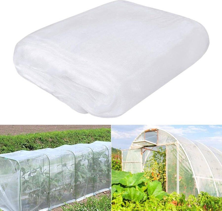 JK24 Insectengaas Insectennet Vogelnet Tuinnet Plantennet Plantenbescherming Insectenbescherming 3x6m Fijne Mesh Fruit Plantengewas Bescherming Wit