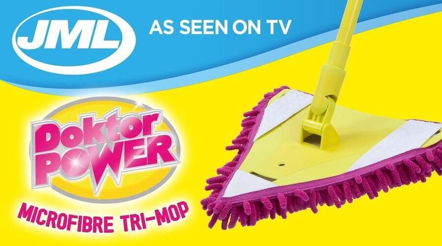JML Bekend van TV Jml Doktor power microfibre tri mop