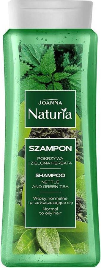 The Senses Naturia shampoo voor normaal en vet haar Brandnetel en Groene Thee 500ml