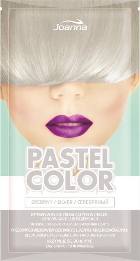 Joanna Pastel Color Coloring Shampoo Silver 35G