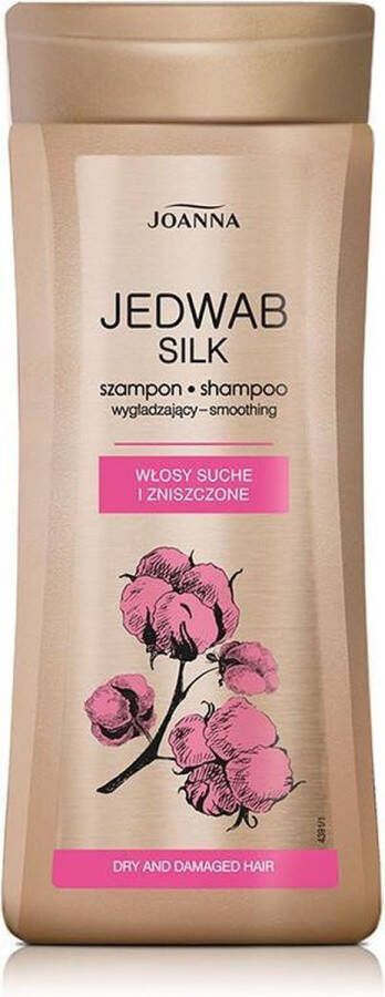 Joanna Silk Smoothing Shampoo Silk Smoothing Shampoo For Dry And Damaged Hair 200G