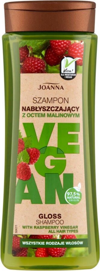 The Senses Vegan shampoo met frambozenazijn 300ml