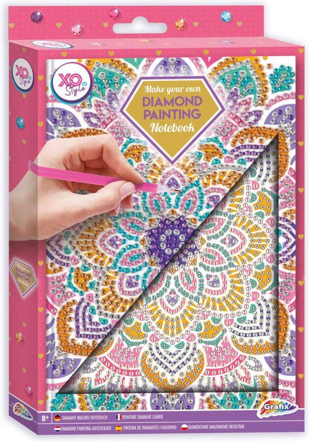 Craft ID Grafix Diamond Painting A5 Hardcover notitieboek 100 pagina's