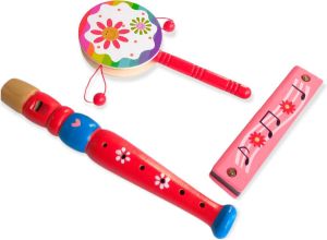 Jobber Music Houten Muziekinstrumenten voor Kinderen