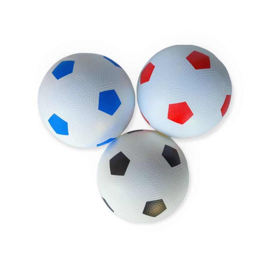 Jobber Toys Ballen COMBI DEAL 3x voetballen Bal Voetbal Speelgoed Sport