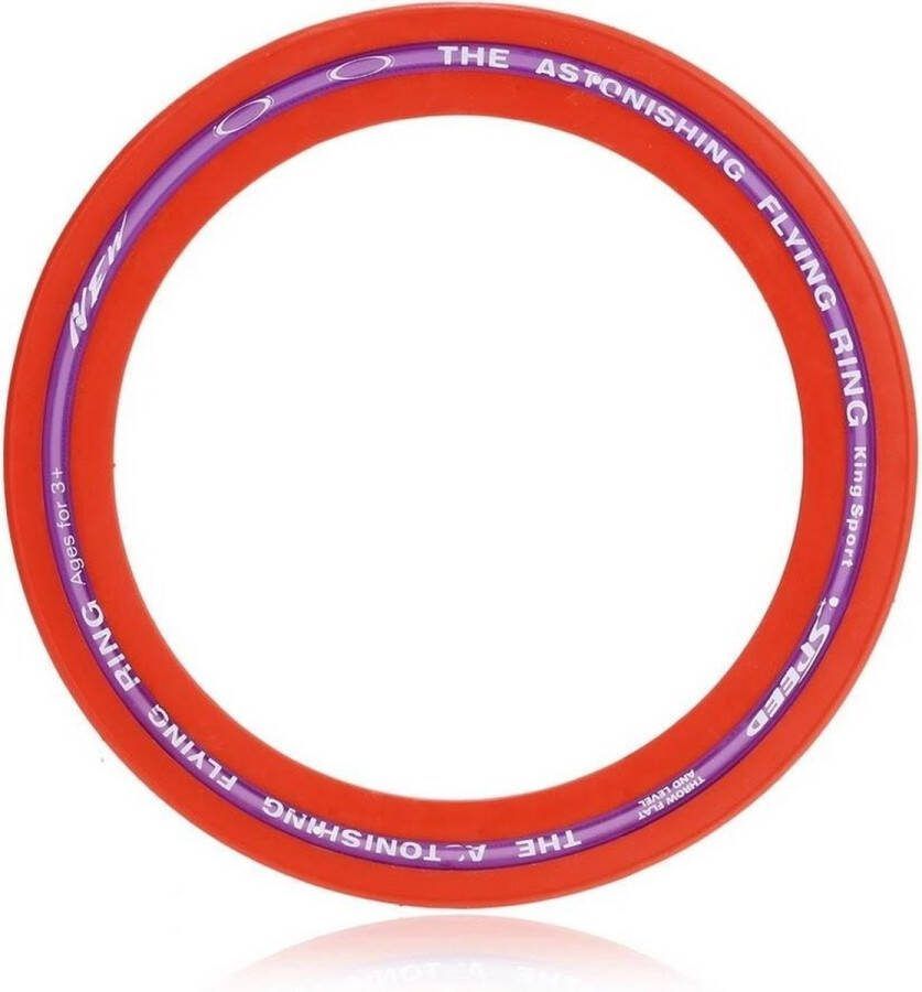 Jobber Toys Jobber Frisbee Strandspeelgoed Aerobie 25 cm Rood