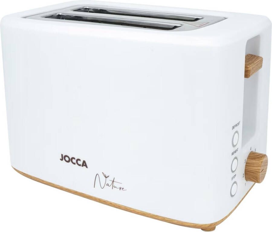 Jocca Nature Broodrooster Toaster Broodrooster Broodroosters Wit Bamboe 2185