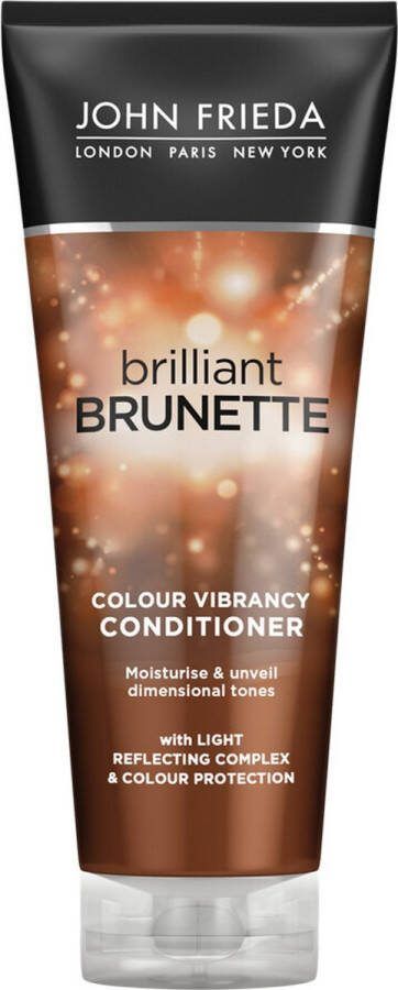 John Frieda 4x Brilliant Brunette Conditioner color vibrancy 250ML