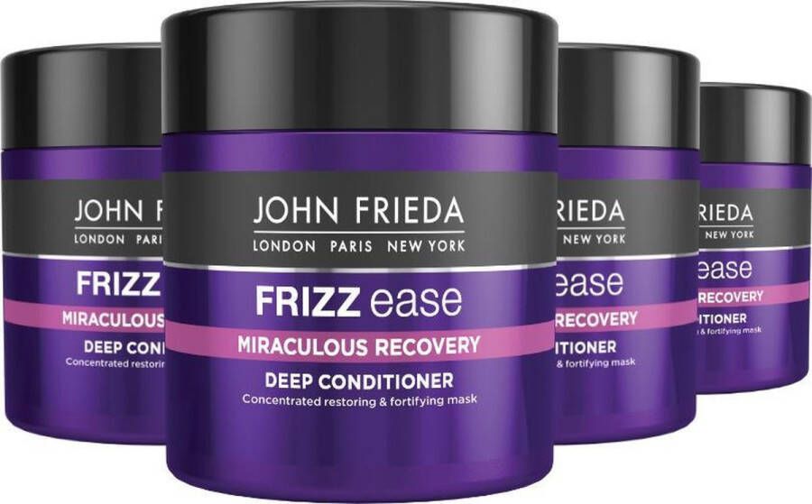John Frieda 4x Frizz Ease Miraculous Recovery Haarmasker 150 ml