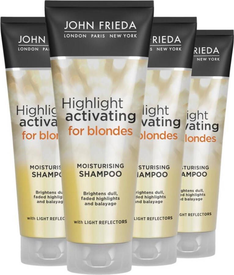 John Frieda 4x Sheer Blonde Highlight Activating Brightening Shampoo 250 ml